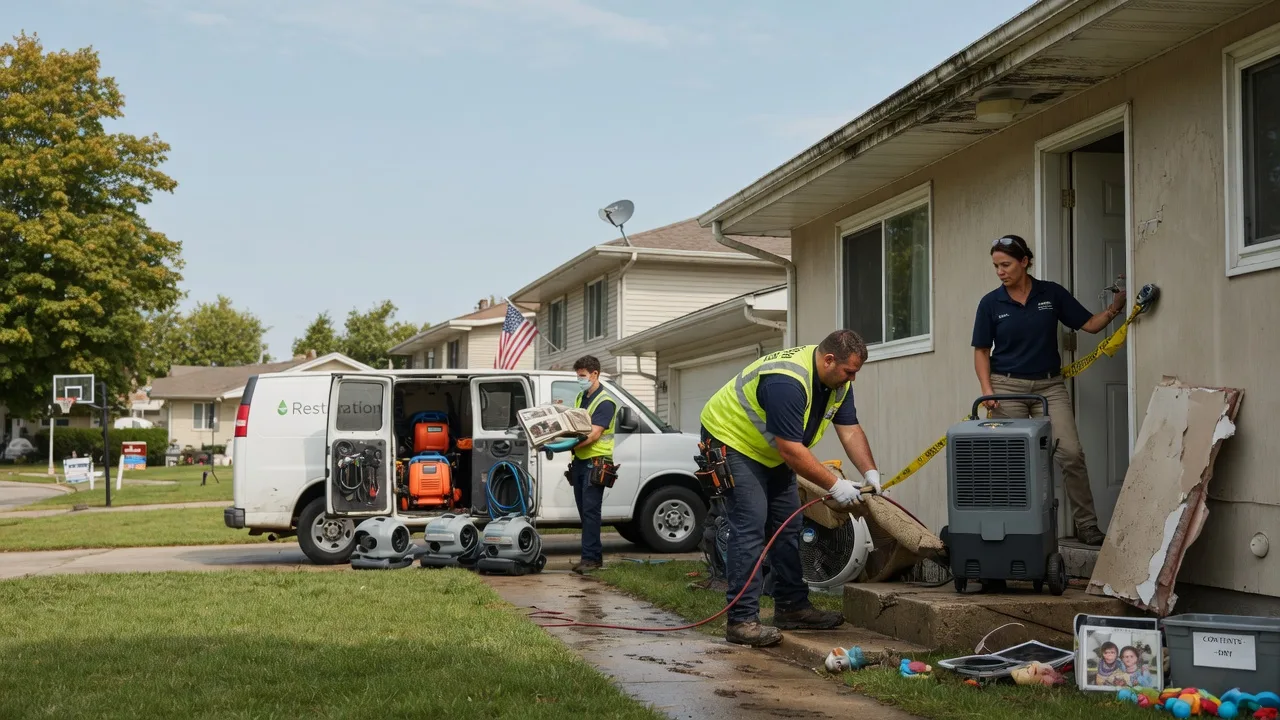 Water Damage Restoration in Hyde Park, PA near me